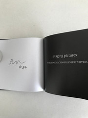 Staging Pictures Early Polaroids Robert Stivers Signed 1st Ed 2017 Ltd 450 HC DJ