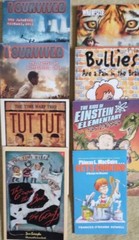 Lot of 8 Youth Readers Chapter Books Ages 7-11 Boy Interest Grade 2-4 Scholastic