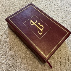 The New Jerusalem Bible Burgundy Hardcover 1985 Gold Thumb Indexed Tabbed