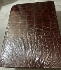 Whitaker House KJV Bible OT & NT Red letter Walnut Alligator Leather Sword NEW
