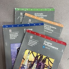 Auto Technicians Refresher Course: Engine Performance Books 1, 2, 3, & 5.