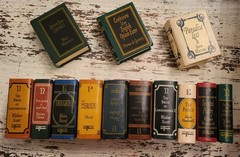 Del Prado Miniature Books Classics Library Your Choice Of Titles Leather Mini