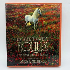 1977 Equus The Creation of a Horse Robert Vavra SIGNED 1st Edt Slip Case #187