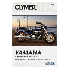 CLYMER YAMAHA REPAIR MANUAL XVS1300 MANUAL 07-10 CM283