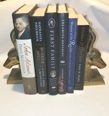 Book Mixed Lot of 6 Founding Fathers America Thomas Jefferson John Adams Bunker