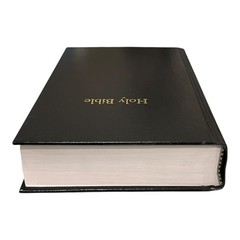 Holy Bible King James Version Translators Zondervan HC Large Print Black 2020