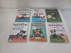 Lot of 25 Bad Kitty&Bad Guys Chapter Books .2 Hardcovers, 23 Paperbacks
