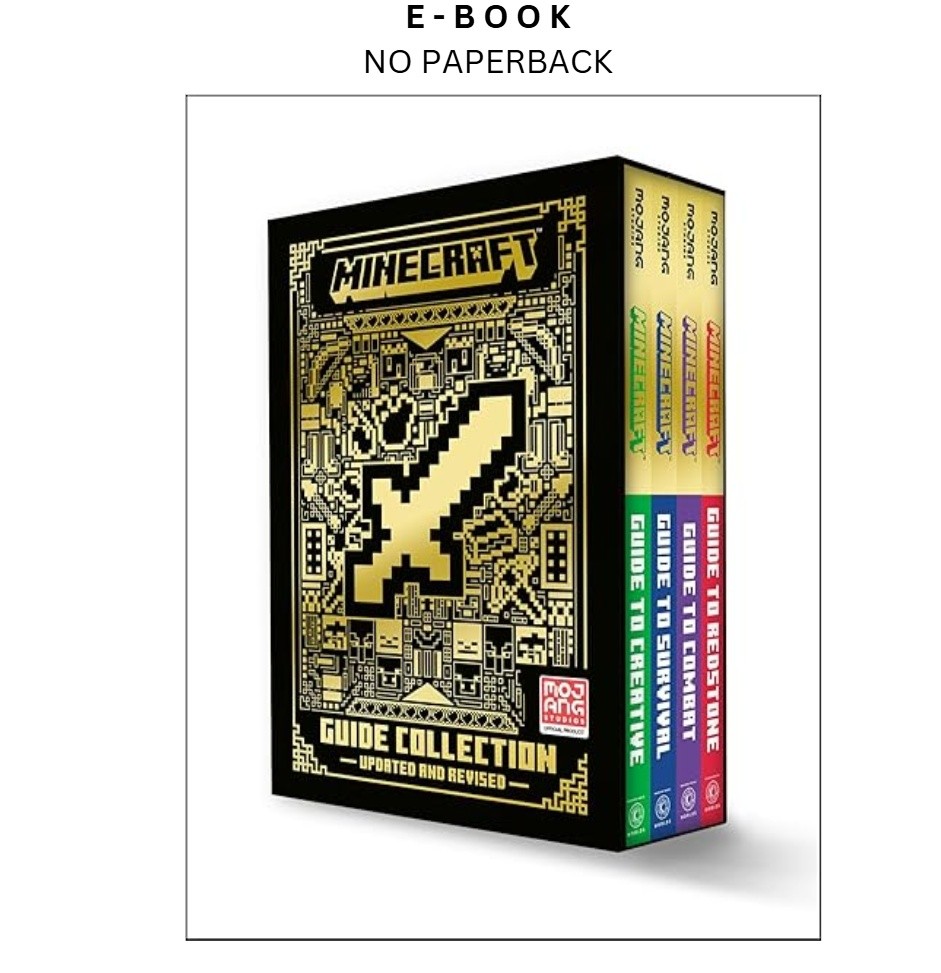 Minecraft: Guide Collection 4-Book Boxed Set (Updated): Su, Mojang AB 2023