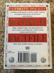 Ultimate Pocket World Fact File by Deni Bown and Dorling Kindersley Publishing S