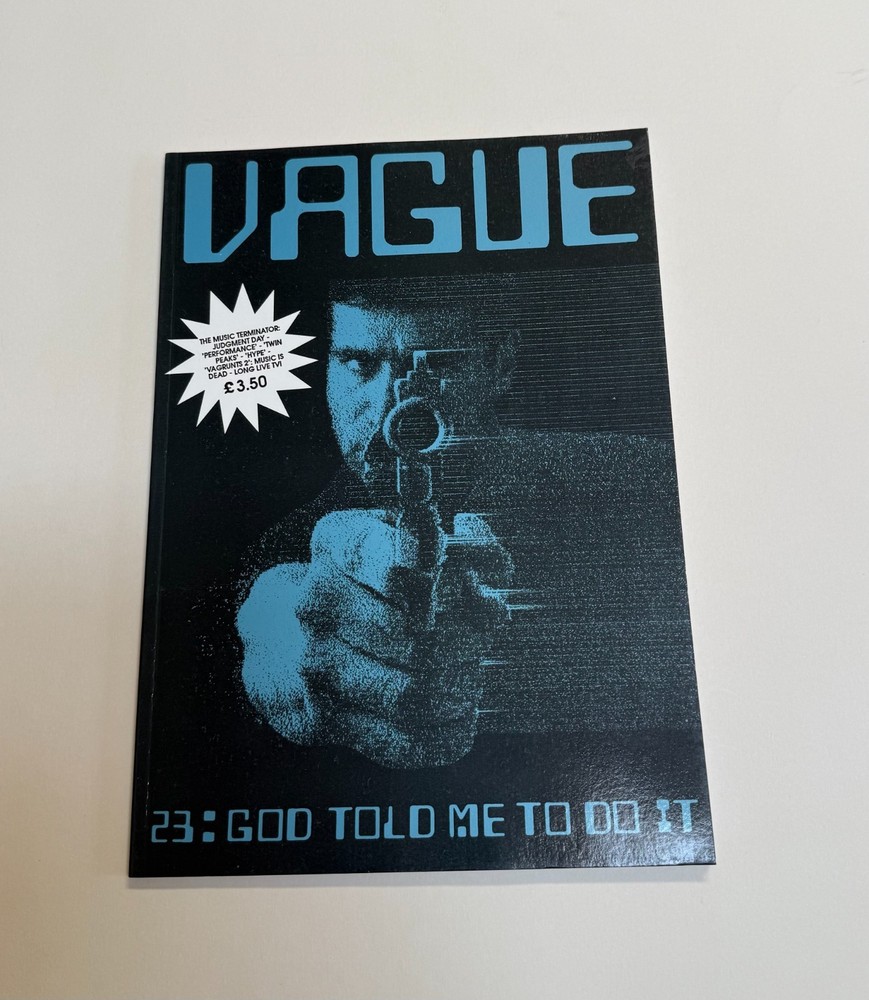 VAGUE Magazine #23 God Told Me To 1993 punk rock anarchism situationism cults