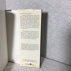 Lightning Danielle Steel Hardback with Sleeve Book Delacorte Press 396 pages