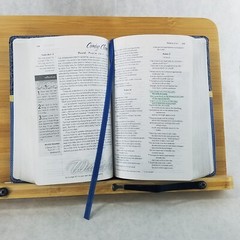 Women’s Devotional Bible by Zondervan Staff (2012, Blue Leather, Special)