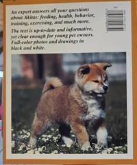 Akitas A Complete Pet Owners Manual Paperback 1997 By Dan Rice Photos & Illus.