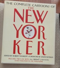 Brand-New The Complete Cartoons of the New Yorker by Robert Mankoff with 2 CD’s