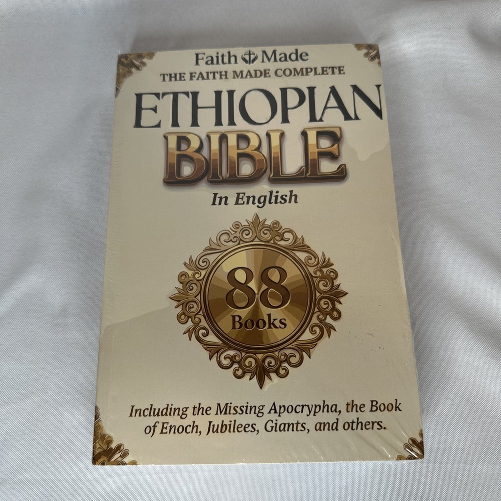 The Faith Made Complete Ethiopian Bible In English 88 Books BRAND NEW SEALED