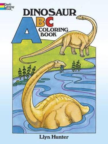 Dinosaur ABC Coloring Book (Dover Coloring Books) – Paperback – ACCEPTABLE