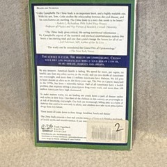 BenBella Books The China Study T. Colin Campbell Paperback Health Nutrition Diet