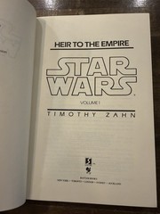 STAR WARS Thrawn Trilogy HC Book Set (All 1st Editions) Heir Empire Dark Force