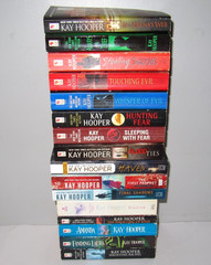 Lot of 16 paperback books by Kay Hooper – Bishop Special Crimes Unit & more