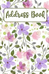 Address Book: Small Floral Book with Tabs for Women – Perfect Size…