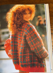 Glorious Crocheted Sweaters 1989 Nola Theiss 144 Pages HC Dust Jacket Vintage