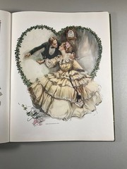 A Book of Sweethearts 1908 RARE Harrison Fisher Illustrated Gift Book Beauty!