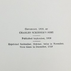 Theodore Roosevelt Letters To His Children 1919 Hardcover 240 Pages Scribner