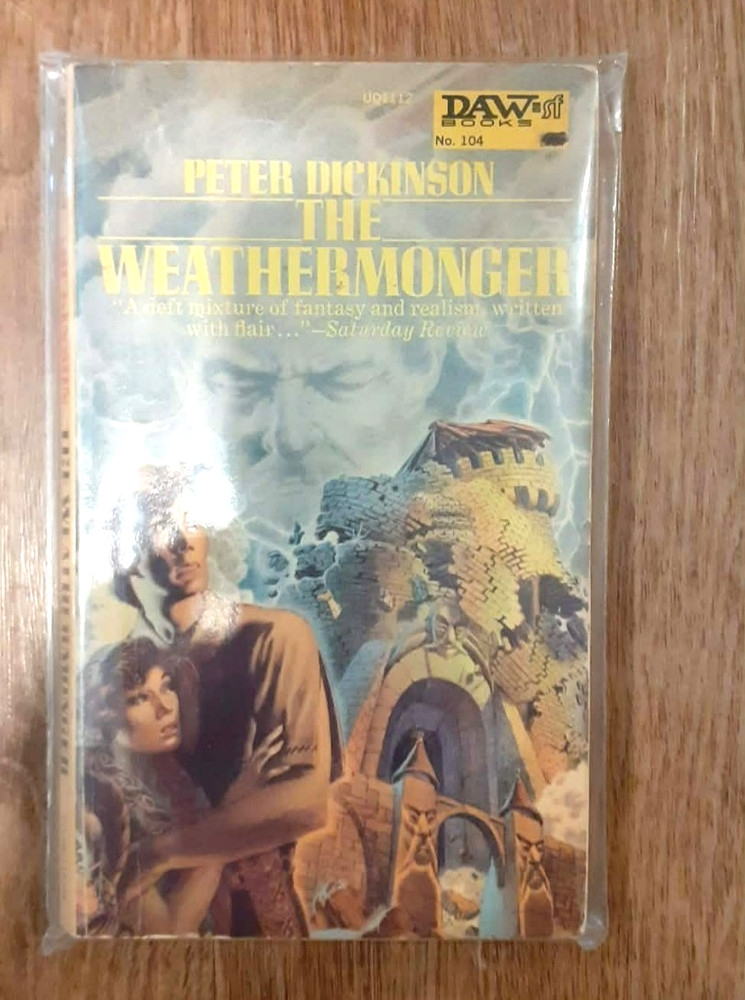 The Weathermonger by Peter Dickinson (Daw #104) G / VG Book