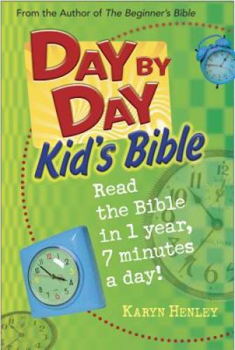 Day by Day Kid’s Bible: The Bible for Young Readers (Tyndale Kids) – GOOD