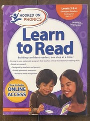 Hooked on Phonics Learn to Read – Levels 3 & 4 Emergent Readers Kindergarten