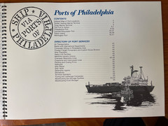 Ports of Philadelphia–Waterfront Facilities–Aerial Photographs 11.5 x 16” book