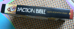 Action Bible,God’s Redemptive Story,Graphic Narrative,Sergio Cariello 1st Ed HC