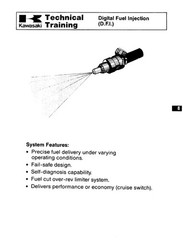 KAWASAKI ZN1300 Motorcycle Technical Training Manual 1984, BINDING – COVERED