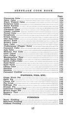 1915 The Suffrage Cook Book 244 Pages