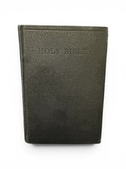 Holy Bible Old And New Testaments American Bible Society New York 1958
