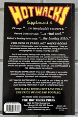 Hot Wacks Collectors Guide Book Lot Supplement 1 + 3 + 6 Bob Walker Live Music