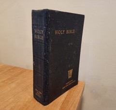 HOLY BIBLE New York Bible Society HARDCOVER National Bible Press VINTAGE