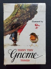 Teeny Tiny Gnome Tomes Miniature 3 Books Set In Slipcover 1981 NEW SEALED