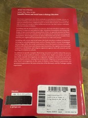 Scientific Process And Social Issues In Biology Education