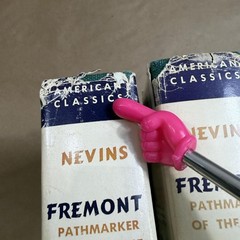 Vintage Fremont Pathmarker Of The West Allan Nevins 2 Vol Green HC Ungar USA
