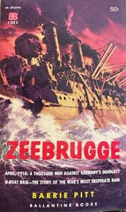Zeebrugge by Barrie Pitt 1959 Ballantine F 332 K Paperback