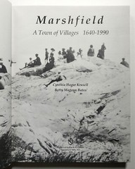 Marshfield A Town Of Villages 1640-1990 by Krusell and Bates HCDJ 1990