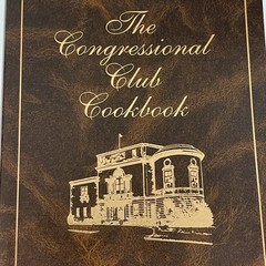 Congressional Club Cookbook 2005 14th Ed Recipes Soft Cover Gilt Edges 775 pages