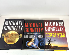 Michael Connelly Novels Lot of 9 Bosch Series HC/DJ Crime Fiction 1st Edition