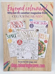 New Colouring Heaven Winged Fantasy Special 40 New Exclusive Designs Color Pages