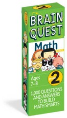 Brain Quest Grade 2 Math – Cards By Martinelli, Marjorie – GOOD