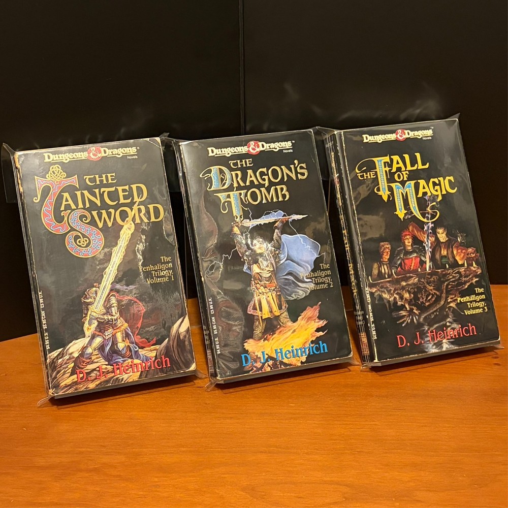 Dungeons & Dragons (Mystara): Complete First Edition Penhaligon Trilogy PB Lot