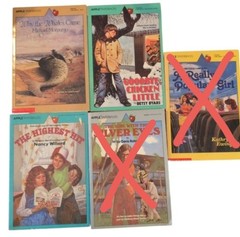Bundle Of 5 Vintage Apple Paperbacks Fiction Books 90s