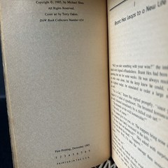 Color Out of Time & In Yana, the Touch of the Undying Michael Shea DAW Books x 2