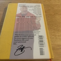 Little Gold Book of YES! Attitude: Hardcover Book By Jeffrey Gitomer